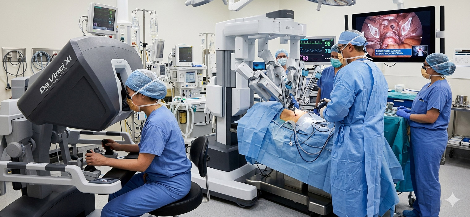 Dr. Saurav Karmakar - Robotic surgery